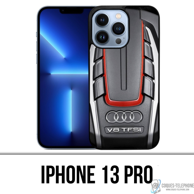 Funda para iPhone 13 Pro - motor Audi V8 2