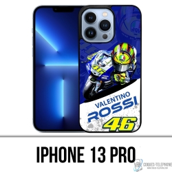 Cover iPhone 13 Pro - Motogp Rossi Cartoon Galaxy