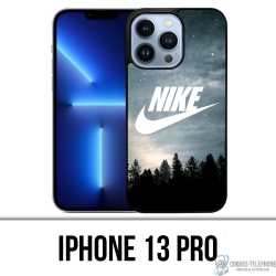 IPhone 13 Pro Case - Nike Logo Wood