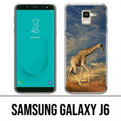 Coque Samsung Galaxy J6 - Girafe Fourrure
