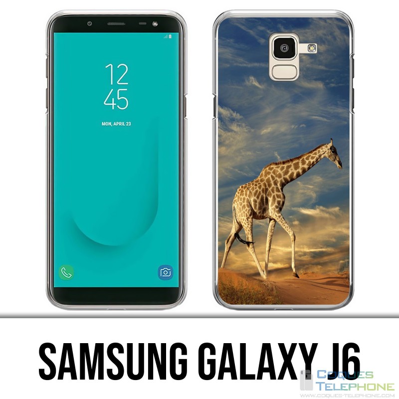 Samsung Galaxy J6 Hülle - Giraffenpelz