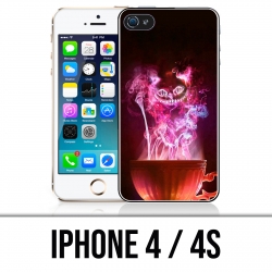 IPhone 4 / 4S Fall - Katzen-Becher Alice im Märchenland