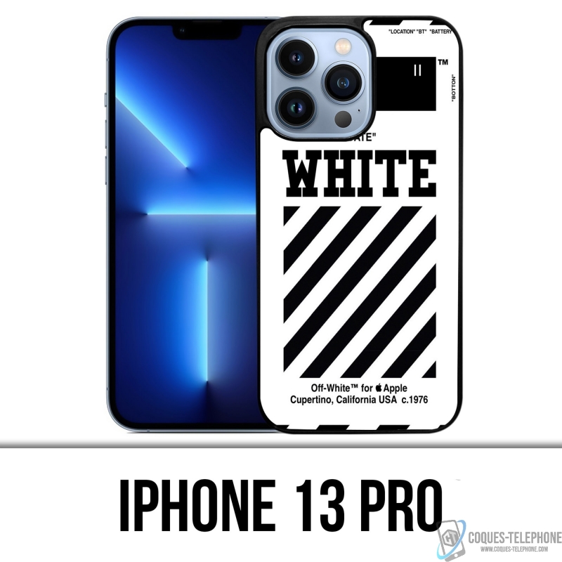 Coque iPhone 13 Pro - Off White Blanc