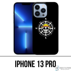 Coque iPhone 13 Pro - One Piece Logo Boussole
