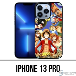 Funda para iPhone 13 Pro - Personajes de One Piece