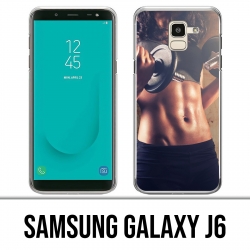 Samsung Galaxy J6 Hülle - Bodybuilding Girl