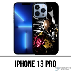 Coque iPhone 13 Pro - One Punch Man Splash