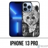 IPhone 13 Pro case - Panda Azteque