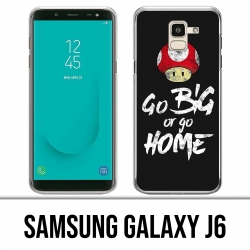 Samsung Galaxy J6 Hülle - Go Big oder Go Home Bodybuilding
