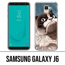 Carcasa Samsung Galaxy J6 - Grumpy Cat
