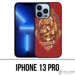 Coque iPhone 13 Pro - Pokémon Fire