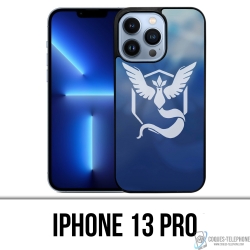 IPhone 13 Pro case - Pokémon Go Team Blue Grunge