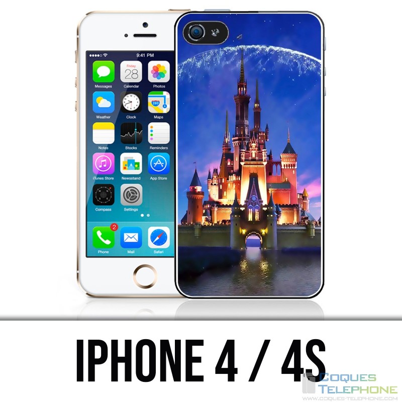 Coque iPhone 4 / 4S - Chateau Disneyland