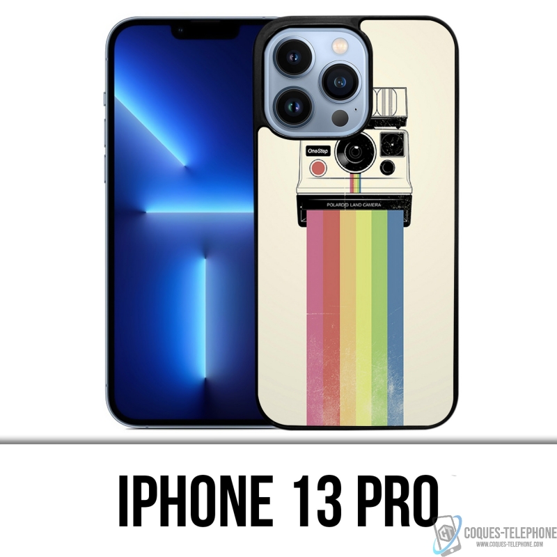 Funda para iPhone 13 Pro - Polaroid Rainbow Rainbow
