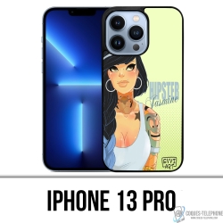 Cover iPhone 13 Pro - Disney Princess Jasmine Hipster