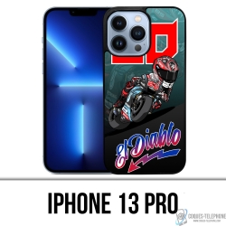 IPhone 13 Pro Case - Quartararo Cartoon