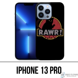 Coque iPhone 13 Pro - Rawr Jurassic Park