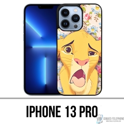 Coque iPhone 13 Pro - Roi Lion Simba Grimace