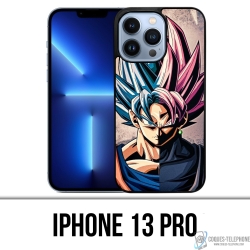 Coque iPhone 13 Pro - Sangoku Dragon Ball Super