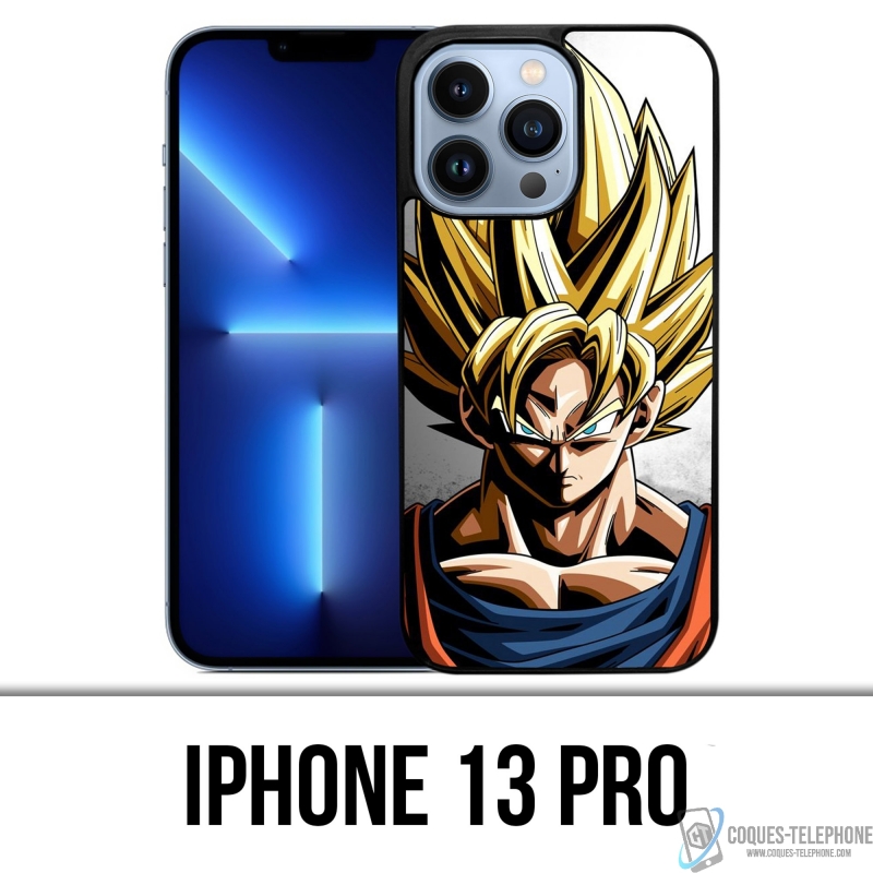 Custodia per iPhone 13 Pro - Goku Wall Dragon Ball Super