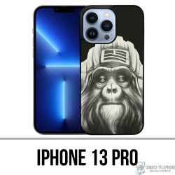 Coque iPhone 13 Pro - Singe...