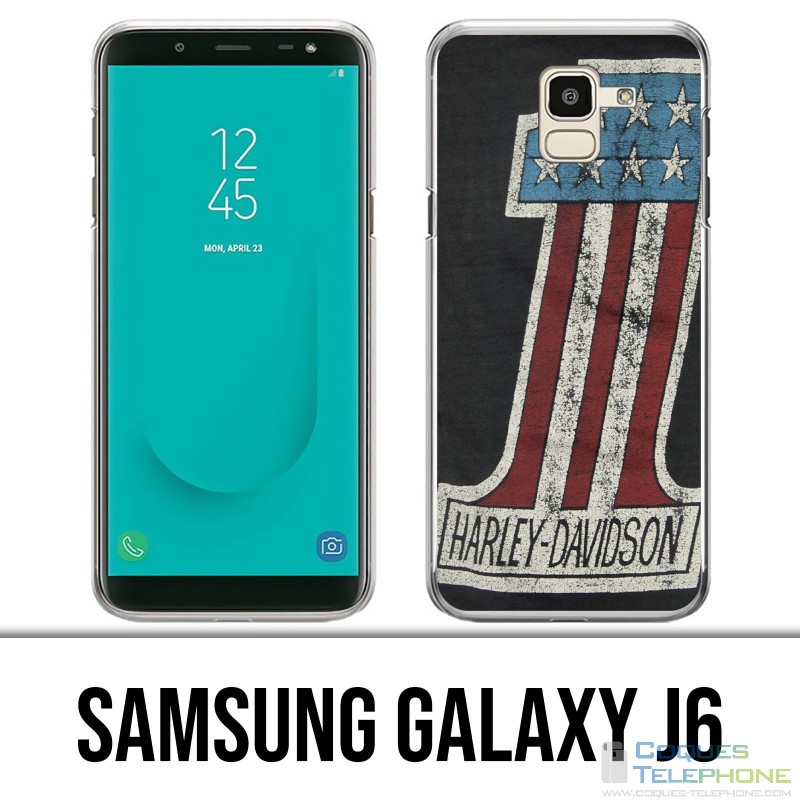 Carcasa Samsung Galaxy J6 - Logotipo de Harley Davidson
