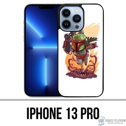IPhone 13 Pro case - Star Wars Boba Fett Cartoon