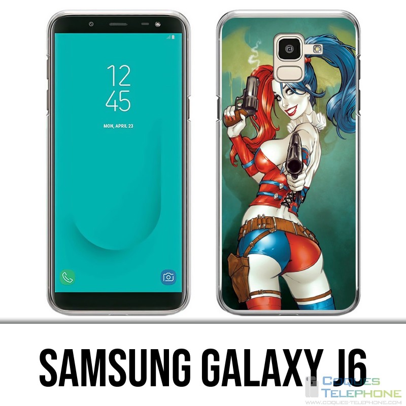 Samsung Galaxy J6 Hülle - Harley Quinn Comics