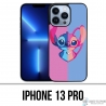 Funda para iPhone 13 Pro - Stitch Angel Heart Split