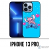 Cover iPhone 13 Pro - Stitch Angel Love
