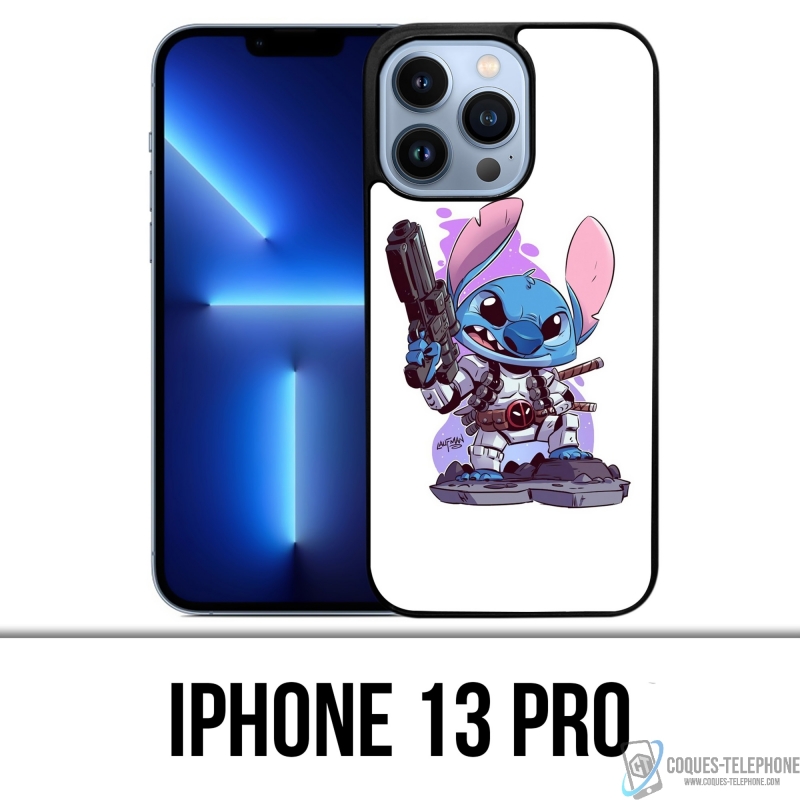 Funda para iPhone 13 Pro - Stitch Deadpool