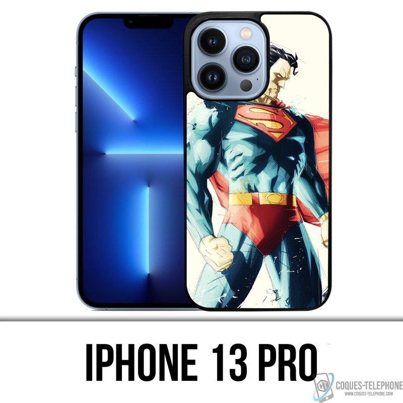 Funda para iPhone 13 Pro - Superman Paintart