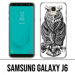 Samsung Galaxy J6 Case - Owl Azteque