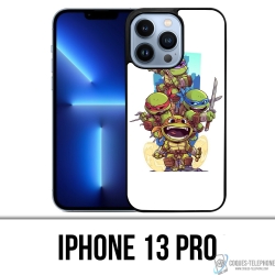 Coque iPhone 13 Pro - Tortues Ninja Cartoon