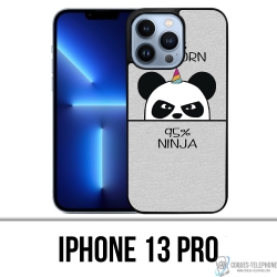 Funda para iPhone 13 Pro - Unicornio Ninja Panda Unicornio