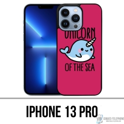 Custodia per iPhone 13 Pro - Unicorno del mare
