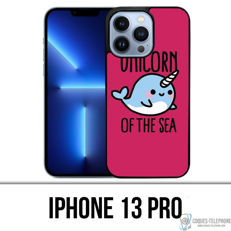 Coque iPhone 13 Pro - Unicorn Of The Sea