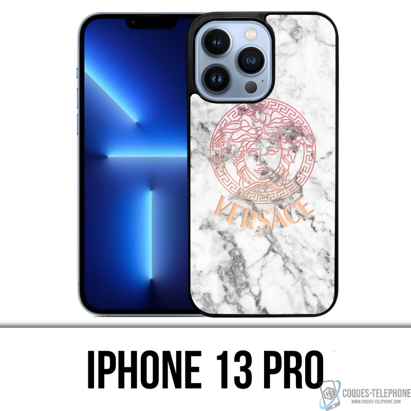 IPhone 13 Pro Case - Versace Weißer Marmor