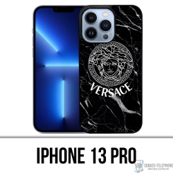Custodia per iPhone 13 Pro - Marmo nero Versace