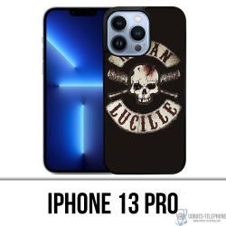 Funda para iPhone 13 Pro - Walking Dead Logo Negan Lucille