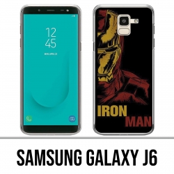 Samsung Galaxy J6 Hülle - Iron Man Comics