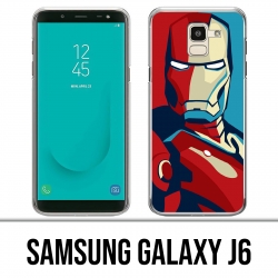 Funda Samsung Galaxy J6 - Póster de diseño Iron Man