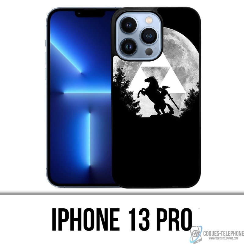Custodia per iPhone 13 Pro - Zelda Moon Trifoce