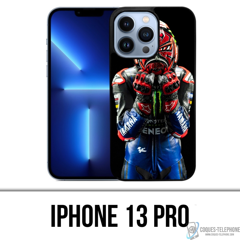 Cover iPhone 13 Pro - Quartararo Motogp Yamaha M1 Concentration