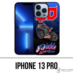 Cover iPhone 13 Pro - Quartararo 21 Cartoon