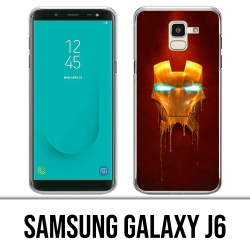 Funda Samsung Galaxy J6 - Iron Man Gold