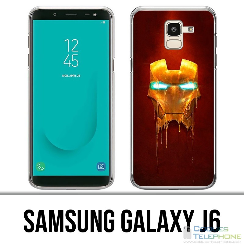 Custodia Samsung Galaxy J6 - Iron Man Gold