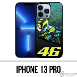 Coque iPhone 13 Pro - Rossi 46 Petronas Motogp Cartoon