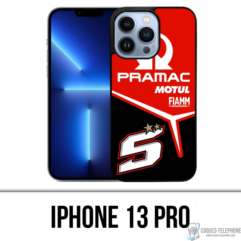 Cover iPhone 13 Pro - Zarco Motogp Ducati Pramac Desmo