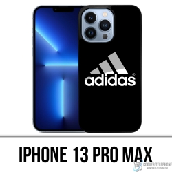 Custodia IPhone 13 Pro Max - Logo Adidas Nero